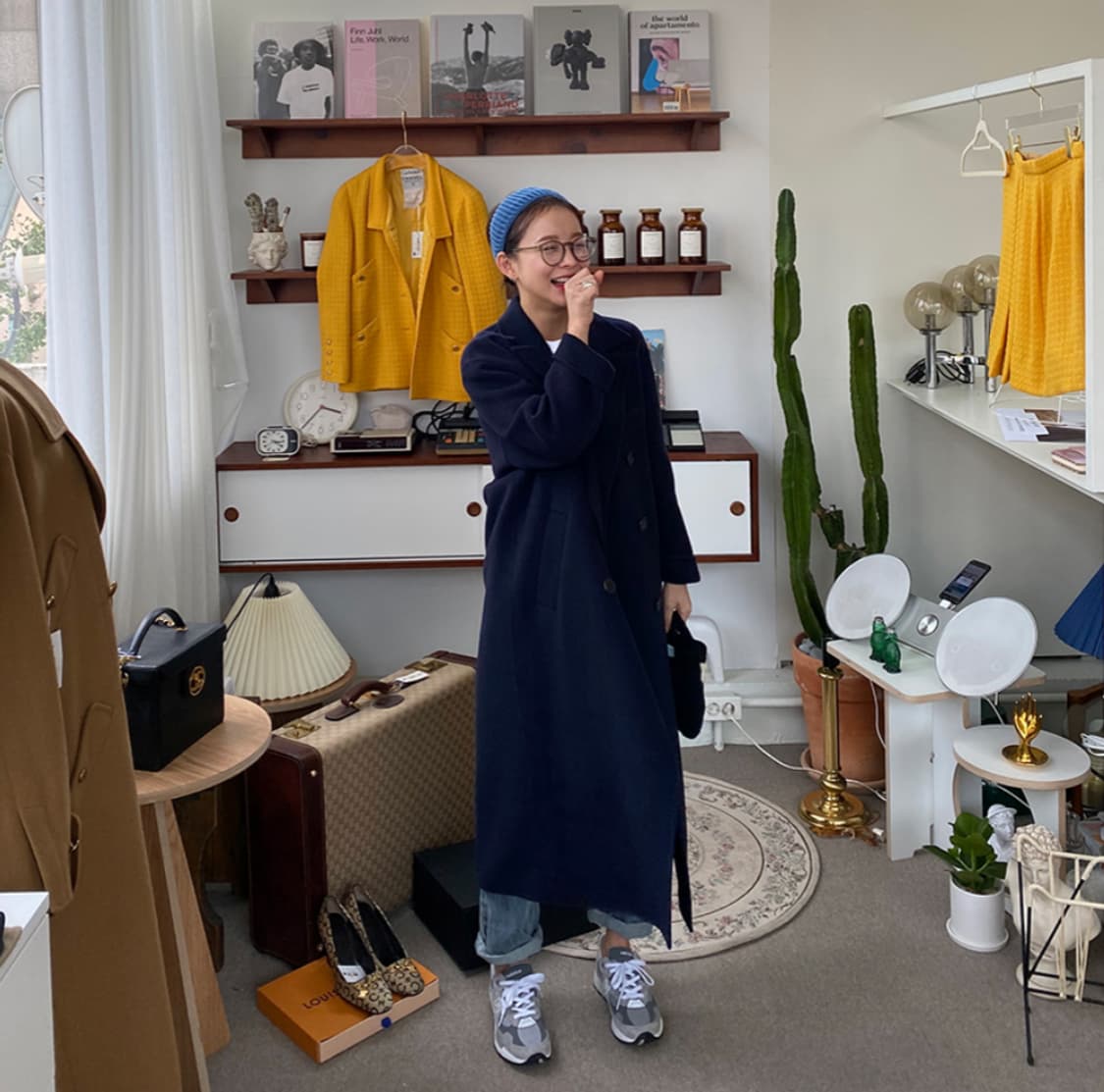 임블리 블리라벨 핸드메이드 롱코트 상품이미지3