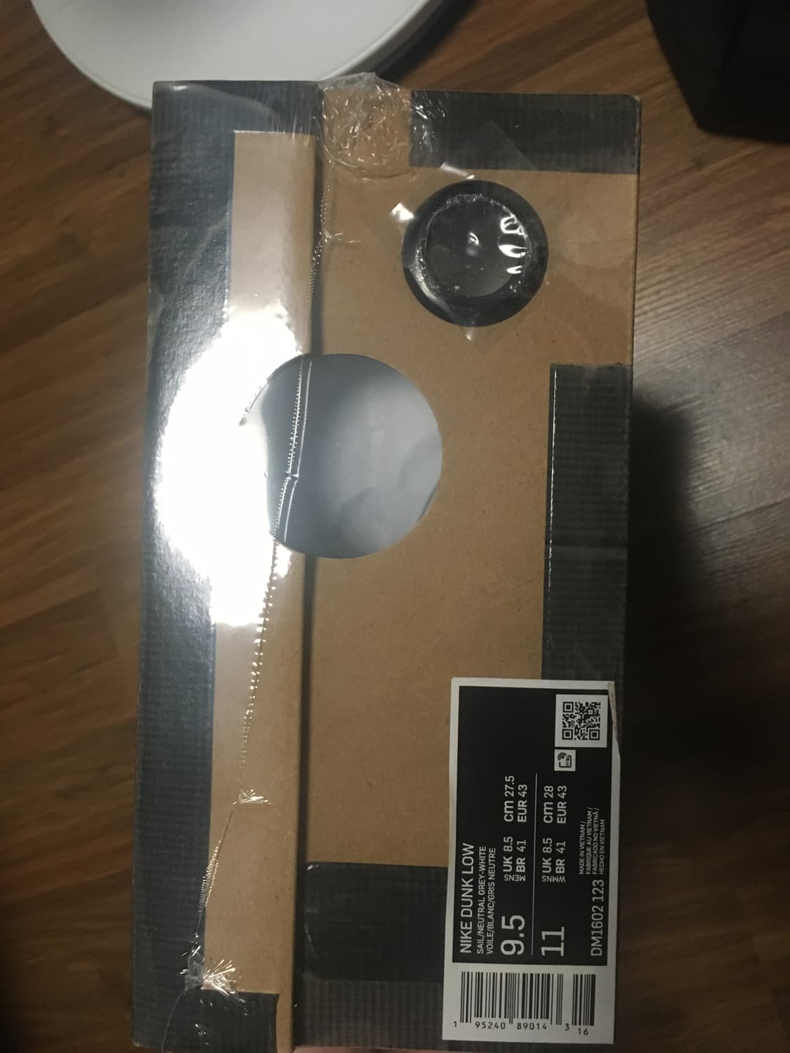 나이키 오프화이트 덩크 로우 로트 49 새상품 275 상품이미지3