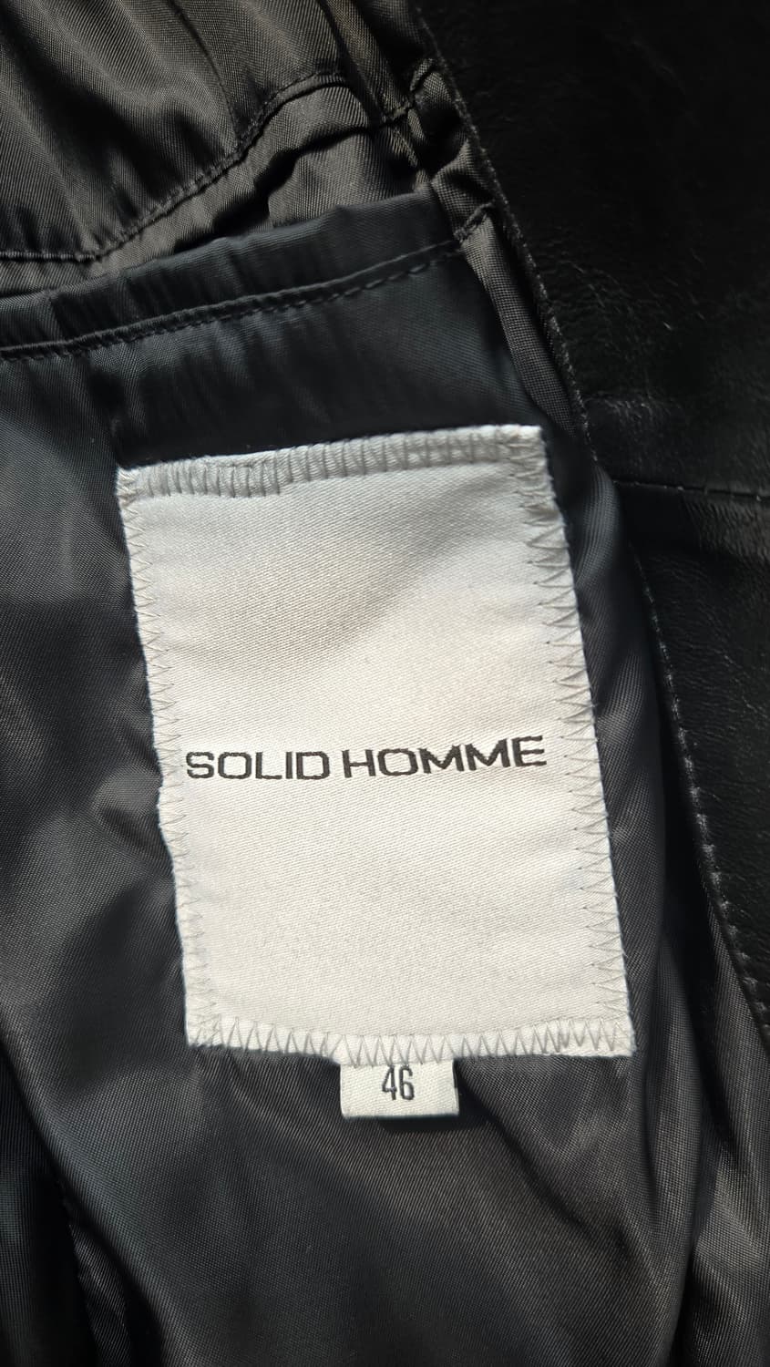 솔리드옴므 가죽 자켓 46 M 상품이미지5