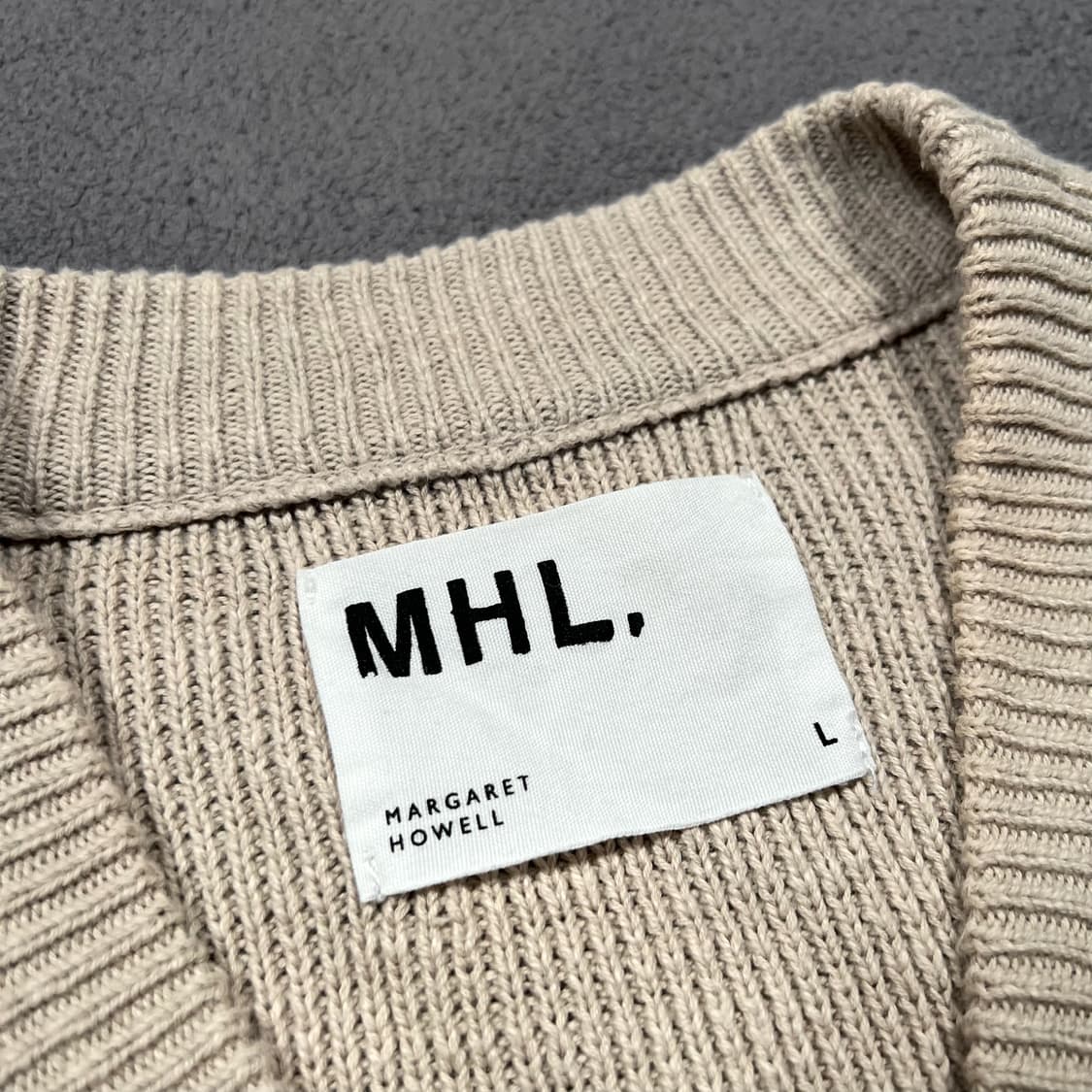 MARGARET HOWELL 마가렛 호웰 니트 베스트 상품이미지3