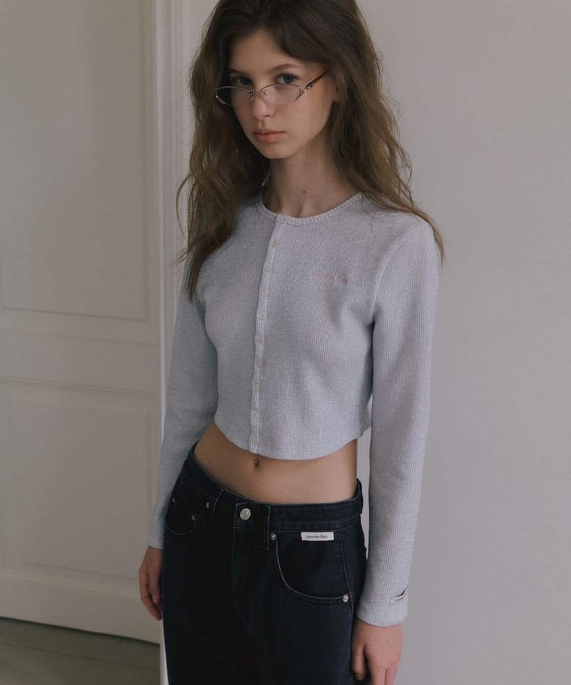 overdueflair 오버듀플레어  글리터 가디건 상품이미지2