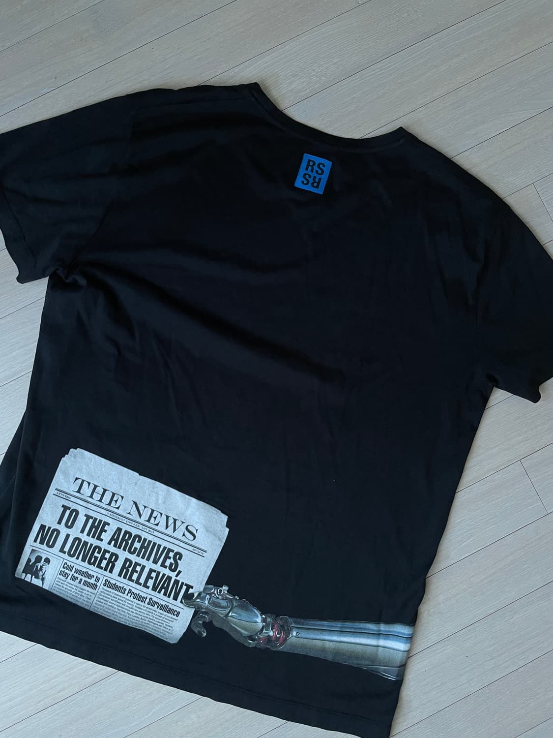 라프시몬스 15ss 티셔츠 상품이미지2