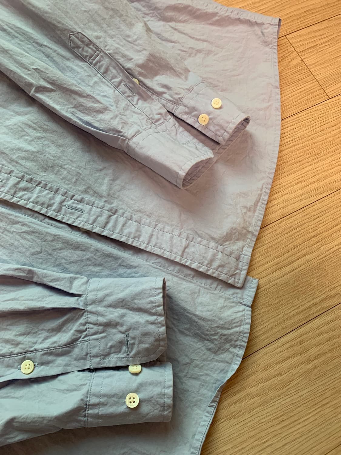 유니온블루 런드리 셔츠 스카이블루 L 상품이미지4