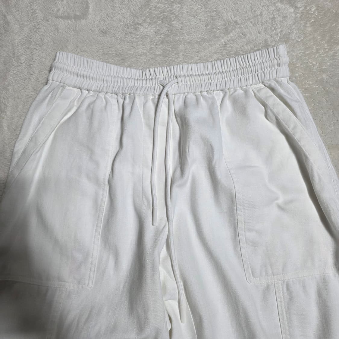 (F)여성 스튜디오톰보이 밴딩 린넨 팬츠  상품이미지2