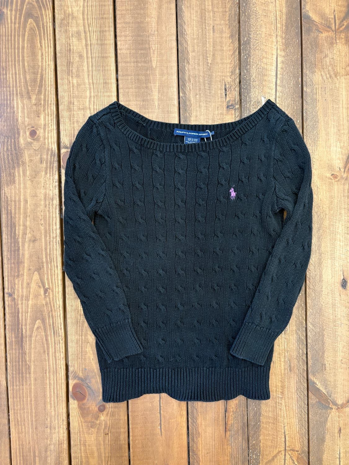 폴로 오프숄더 니트 상품이미지4