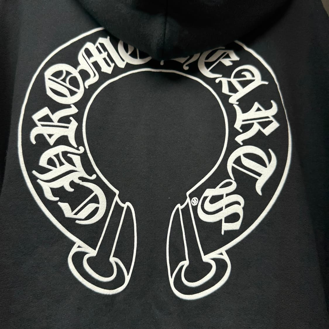 {클로젯}[L][새상품급 신형]크롬하츠 홀스슈 플로랄 헤비웨이트 후드집업 상품이미지6