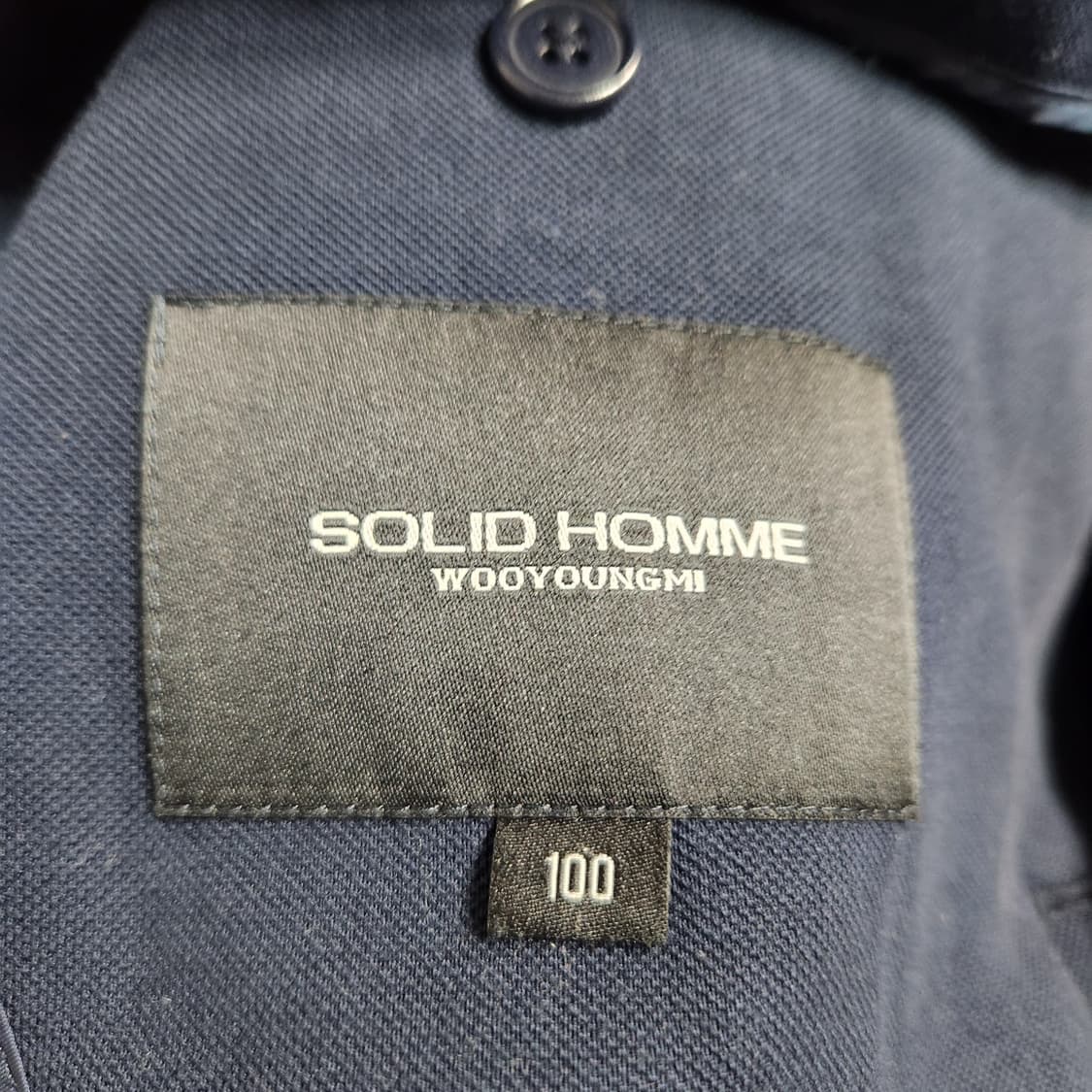 H891 [100] 솔리드옴므 우영미 면 블레이져 자켓
 상품이미지3