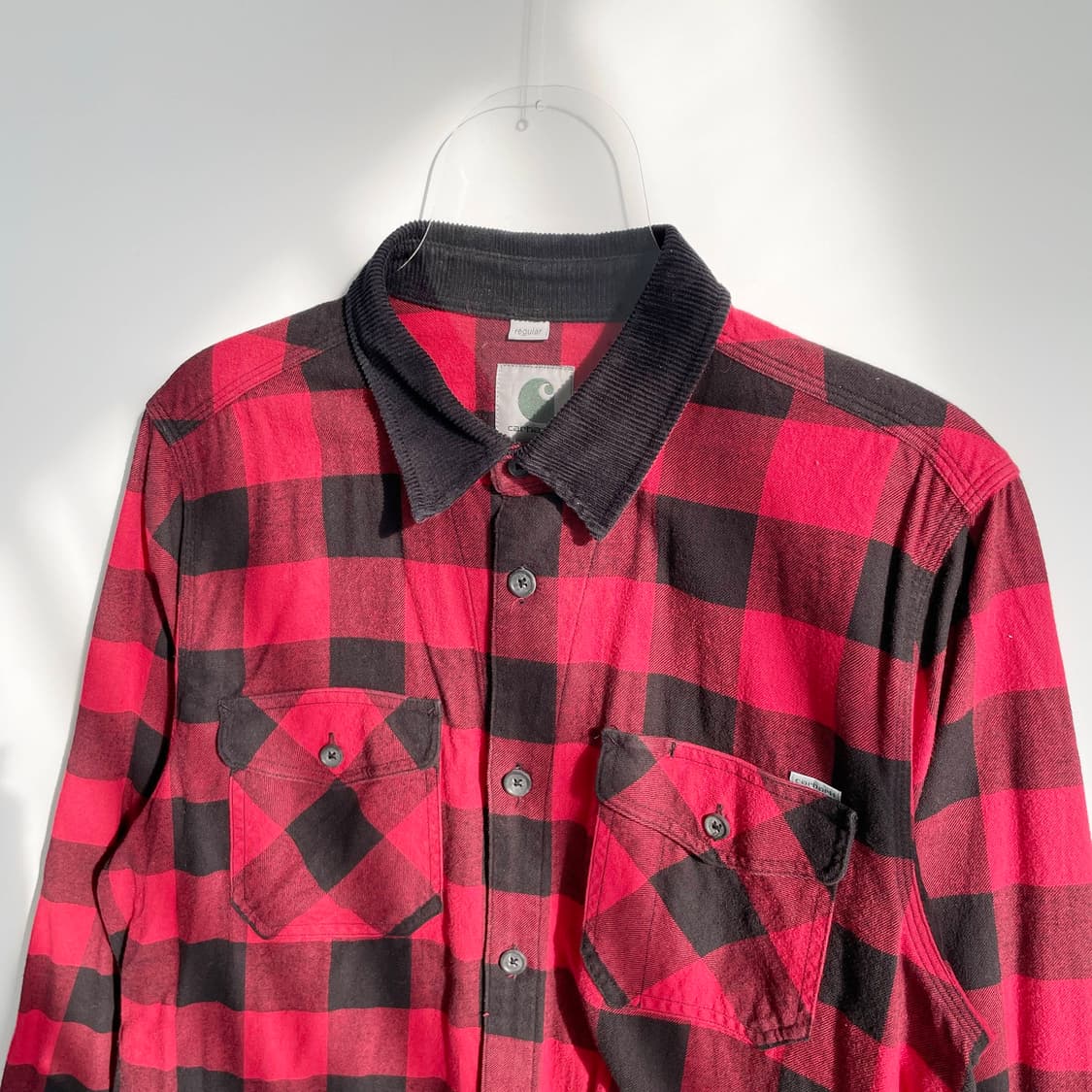 C2 칼하트 플란넬 체크셔츠 L사이즈 상품이미지2