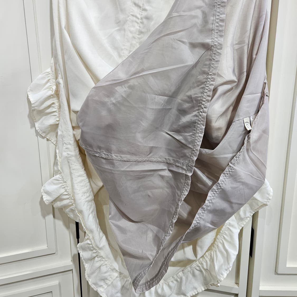 엑시즈팜 레이스 버튼 롱스커트 상품이미지6