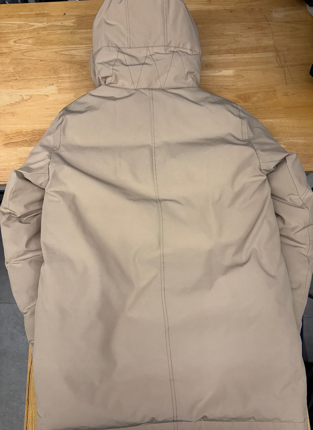 [95] 노스페이스 베이지색 패딩 상품이미지7