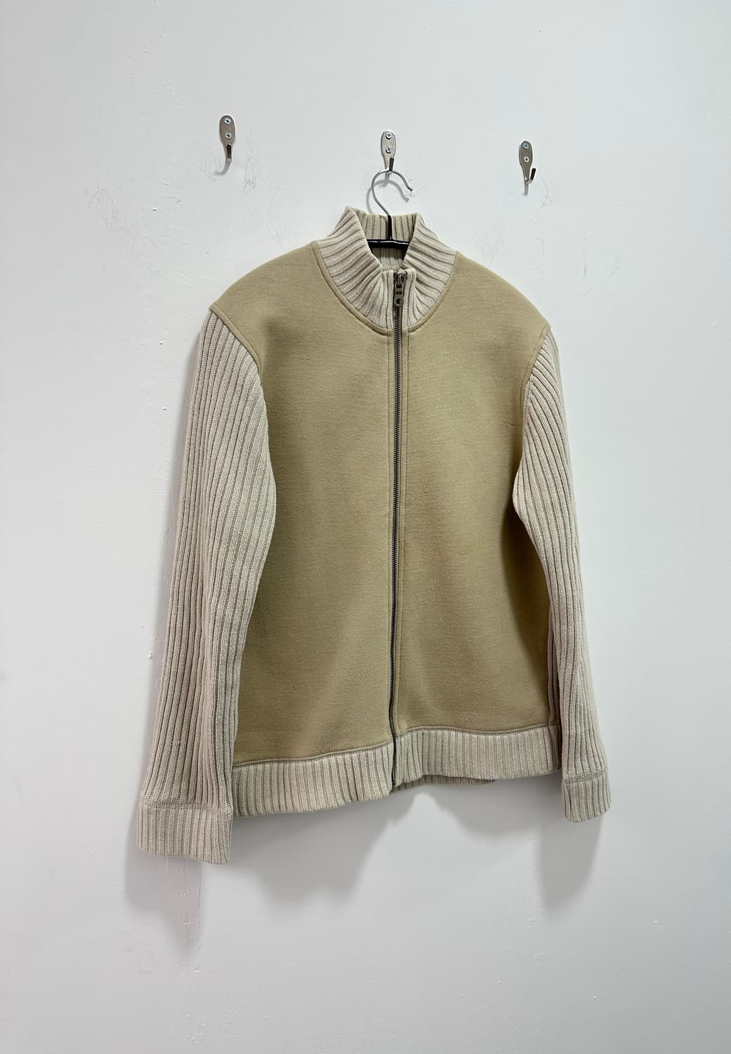 Vintage knit zip up 상품이미지3