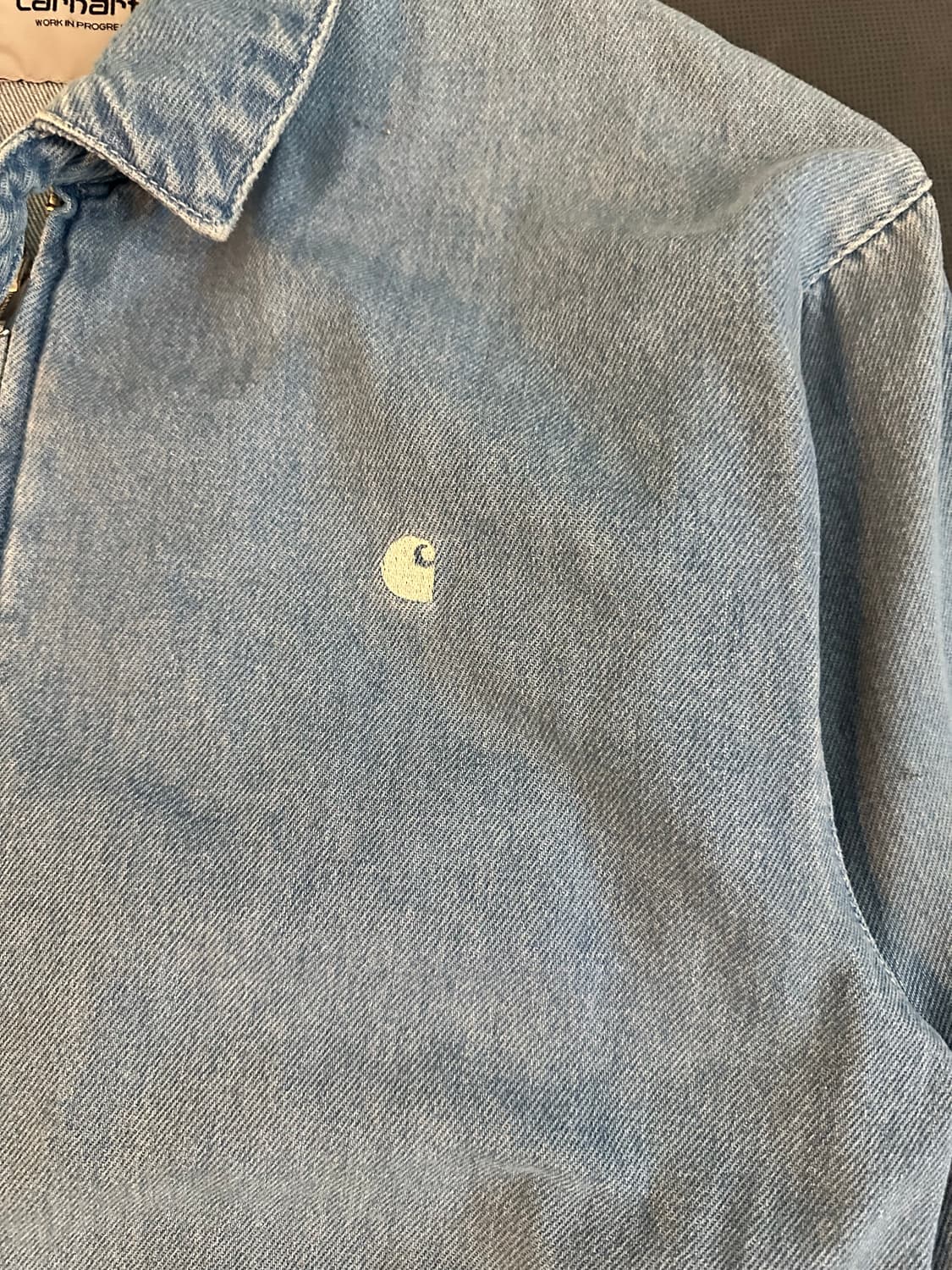 Carhartt denim jacket M 상품이미지3