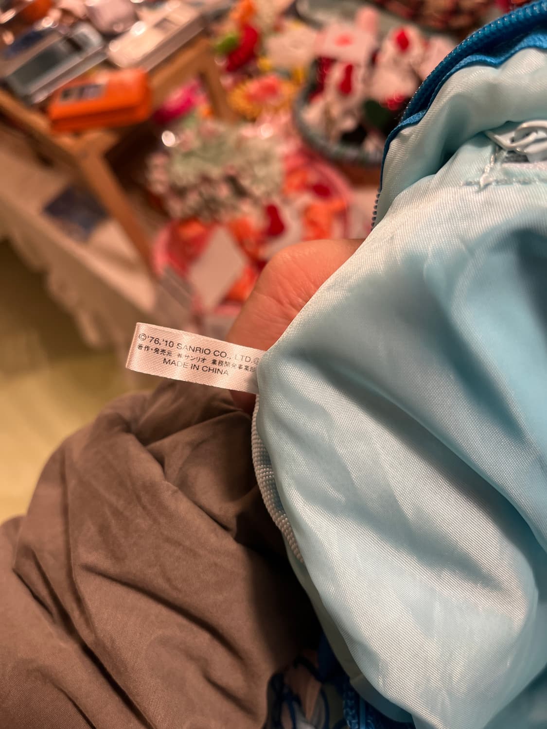 2010 블루 키티 패딩 백팩🍭 상품이미지7