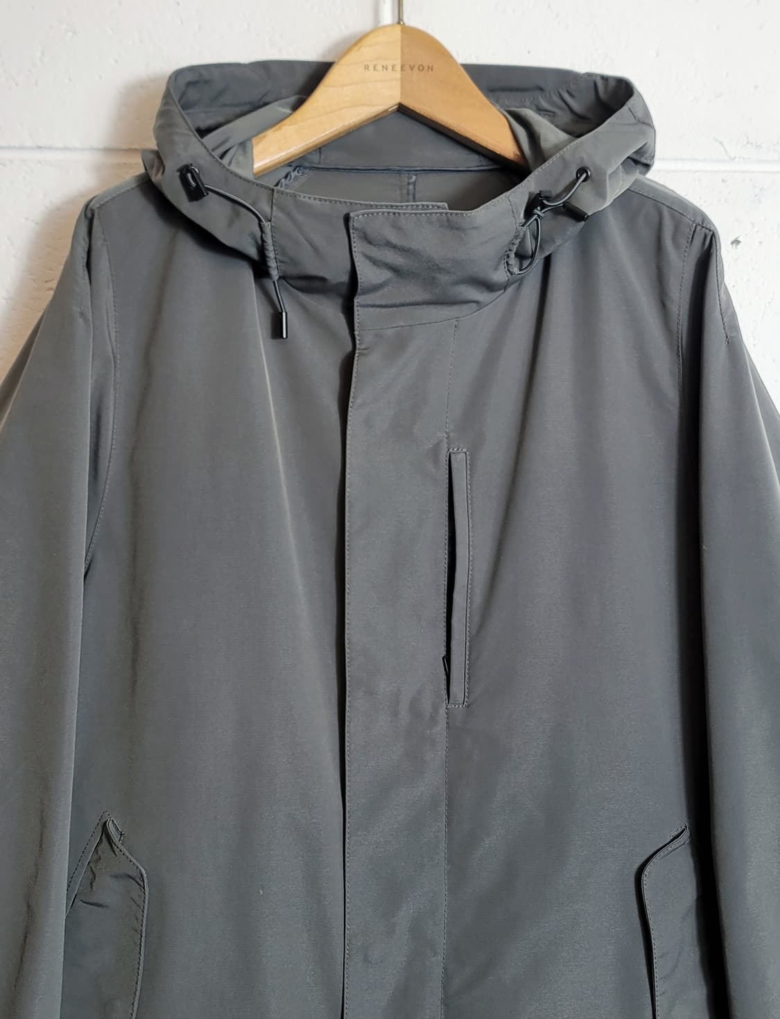 T.I FOR MAN(티아이포맨) 후드 왁싱 야상자켓 판매 상품이미지4