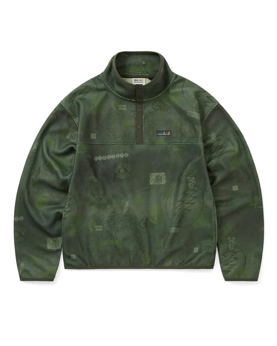 디스이즈네버댓x그레이트풀 데드 플리스 풀오버 상품이미지1