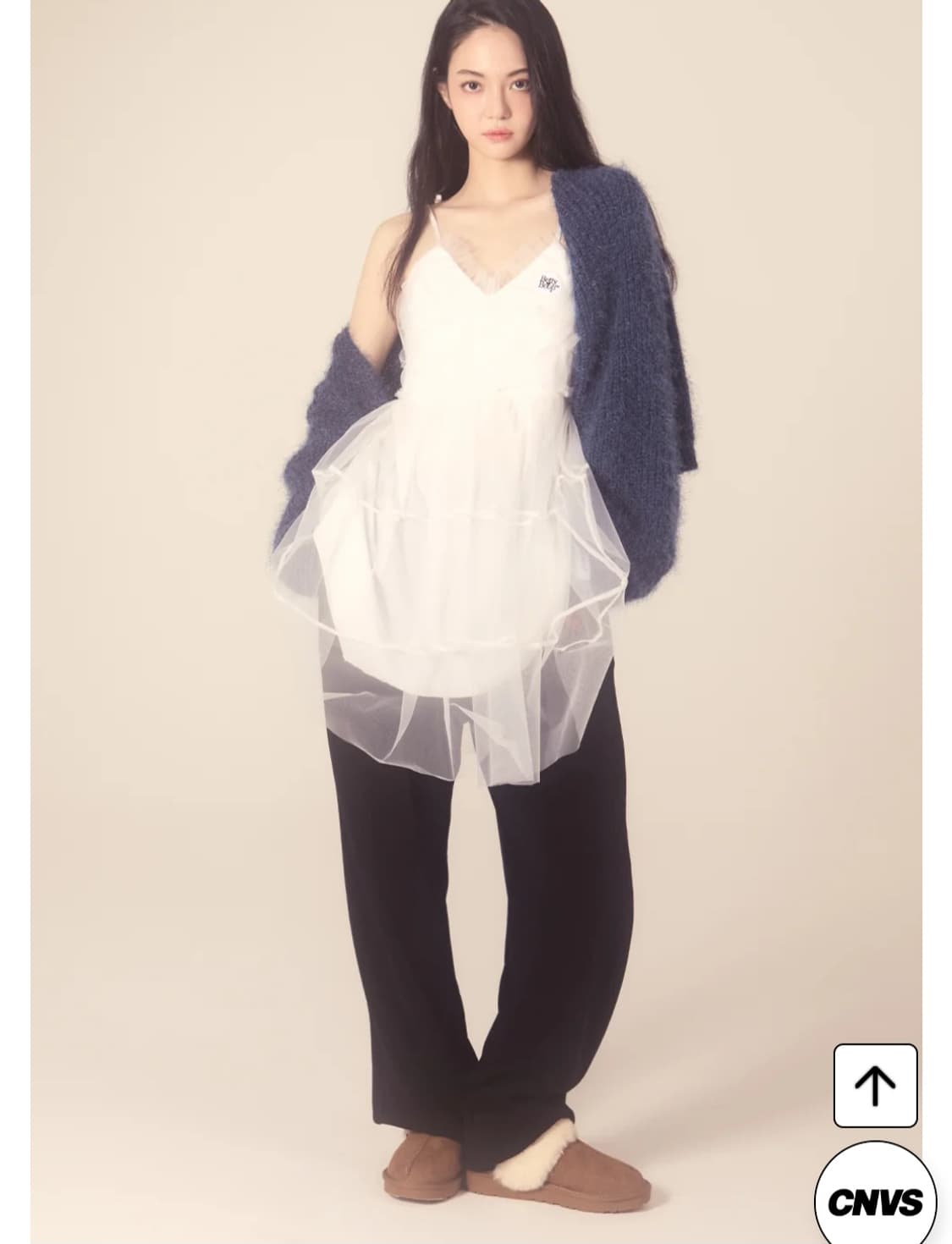 베티붑 레이스 레이어드 프릴원피스 상품이미지1