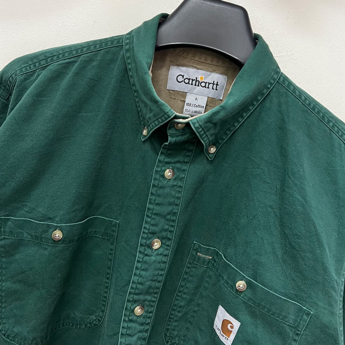 칼하트 리메이크 딥그린 긴팔 셔츠 남방 L 상품이미지3