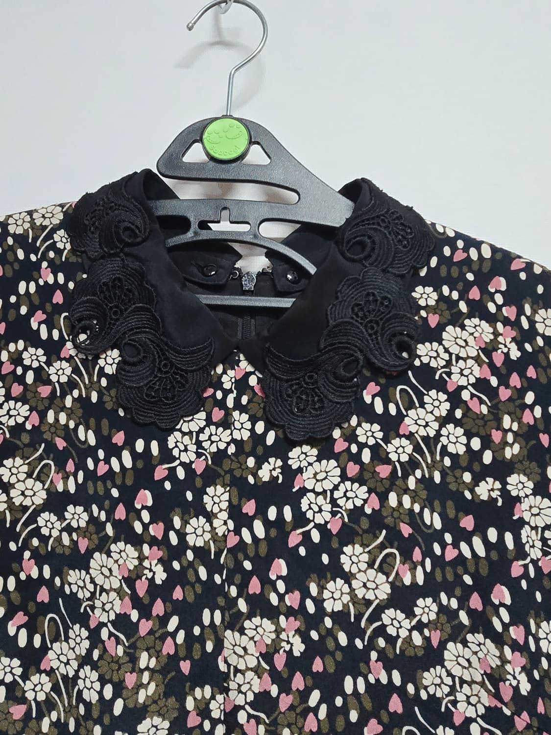 질스튜어트 플라워 패턴 레이스 카라 원피스 상품이미지2