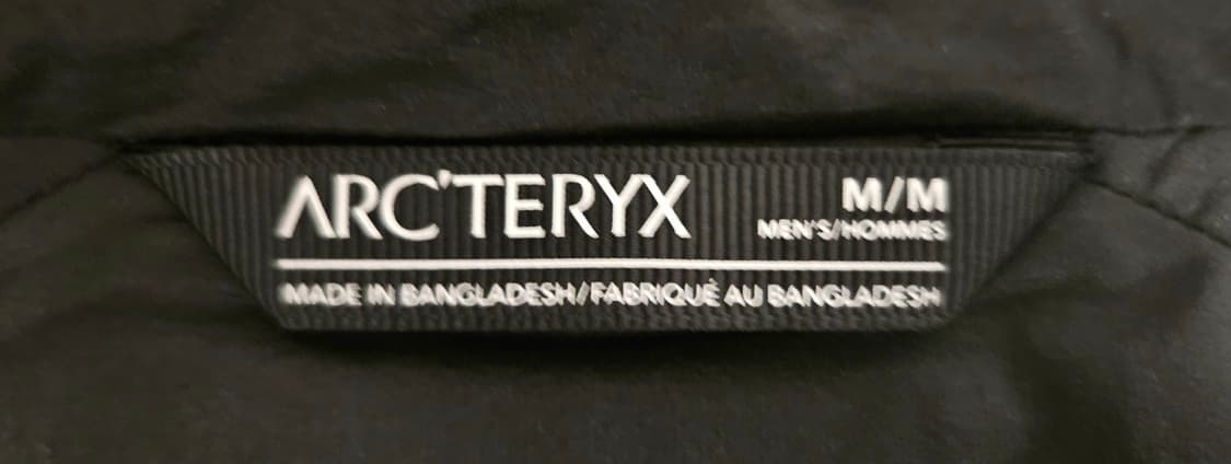 (25년 크림 정품)아크테릭스 세륨 자켓 블랙 XL(105~110) 새제 상품이미지8