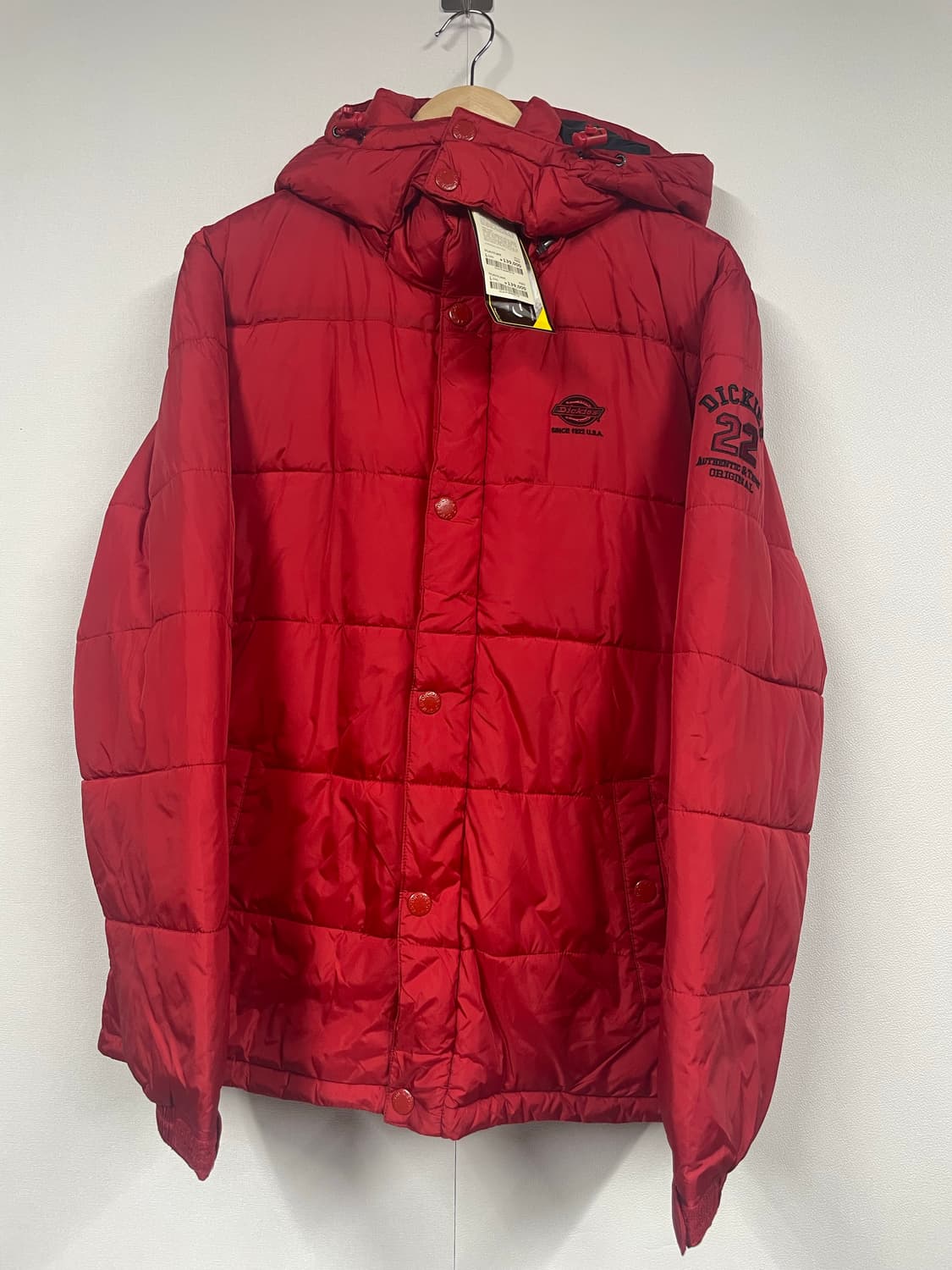 디키즈 빈티지 패딩 레드 상품이미지1