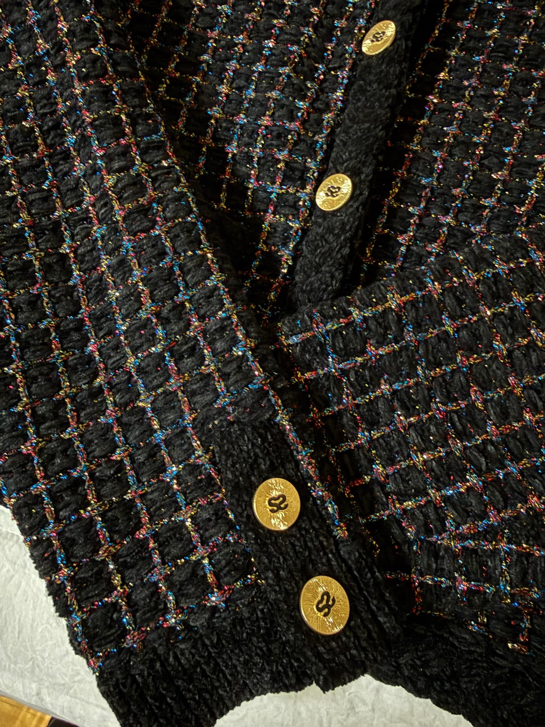 (택ㅇ) 산드로 트위드 크롭자켓 새상품 상품이미지4