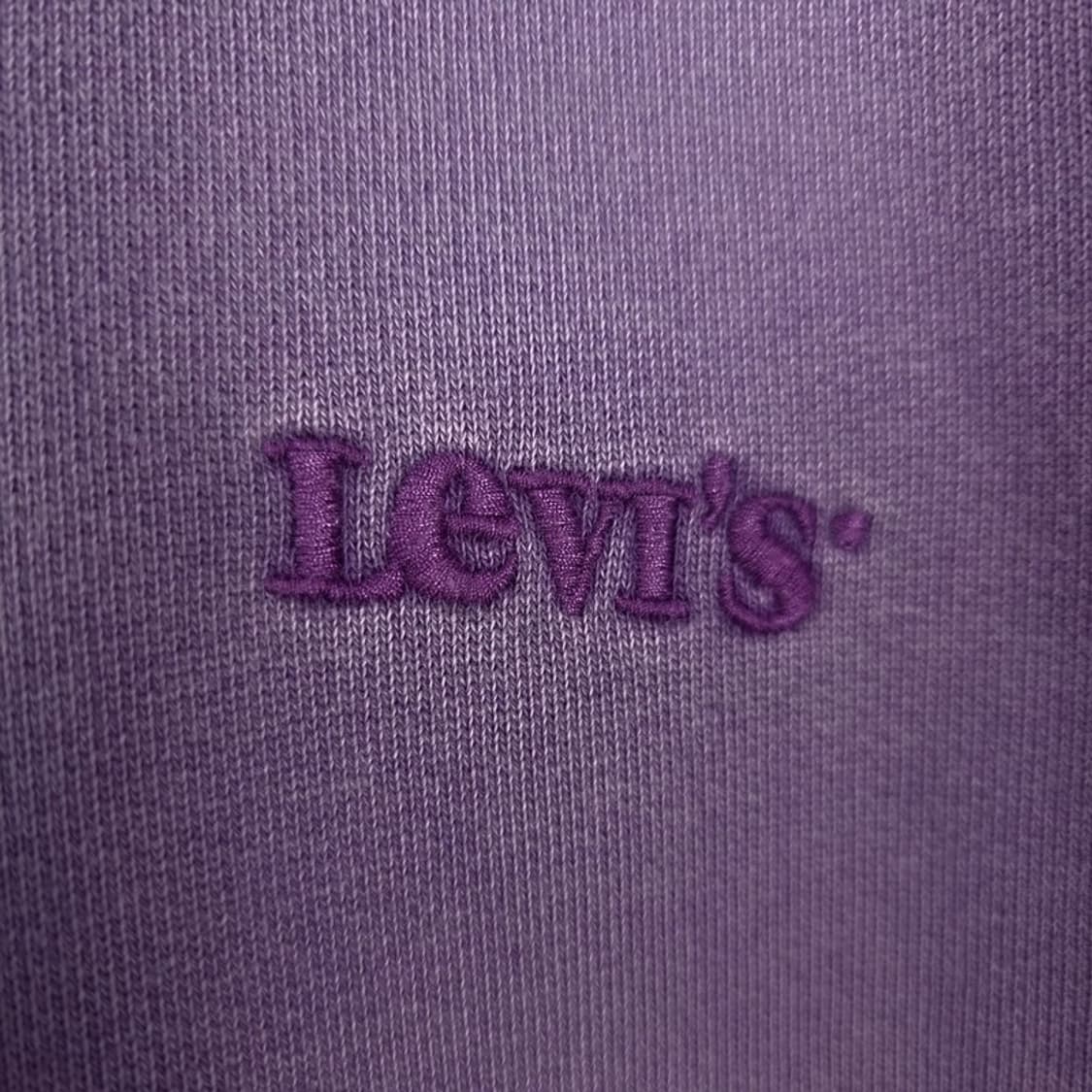 [리바이스] 피그먼트 워싱 로고 자수 오버핏 맨투맨 M18598 상품이미지6