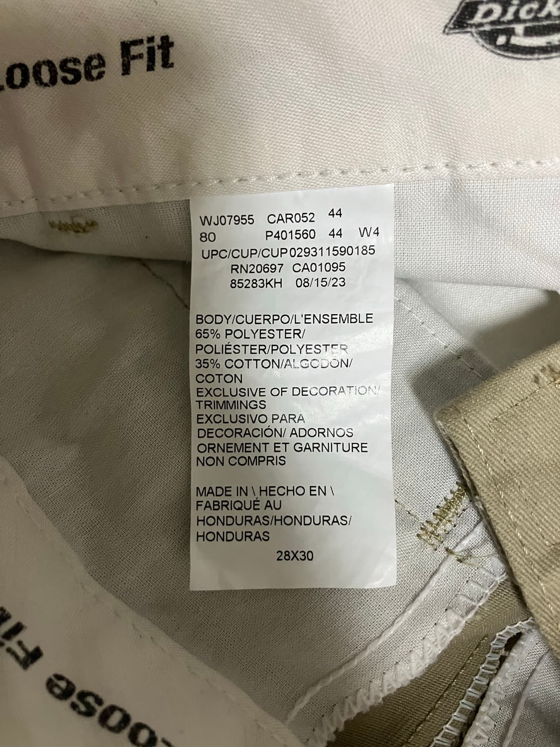 디키즈 더블니 28 30 상품이미지3