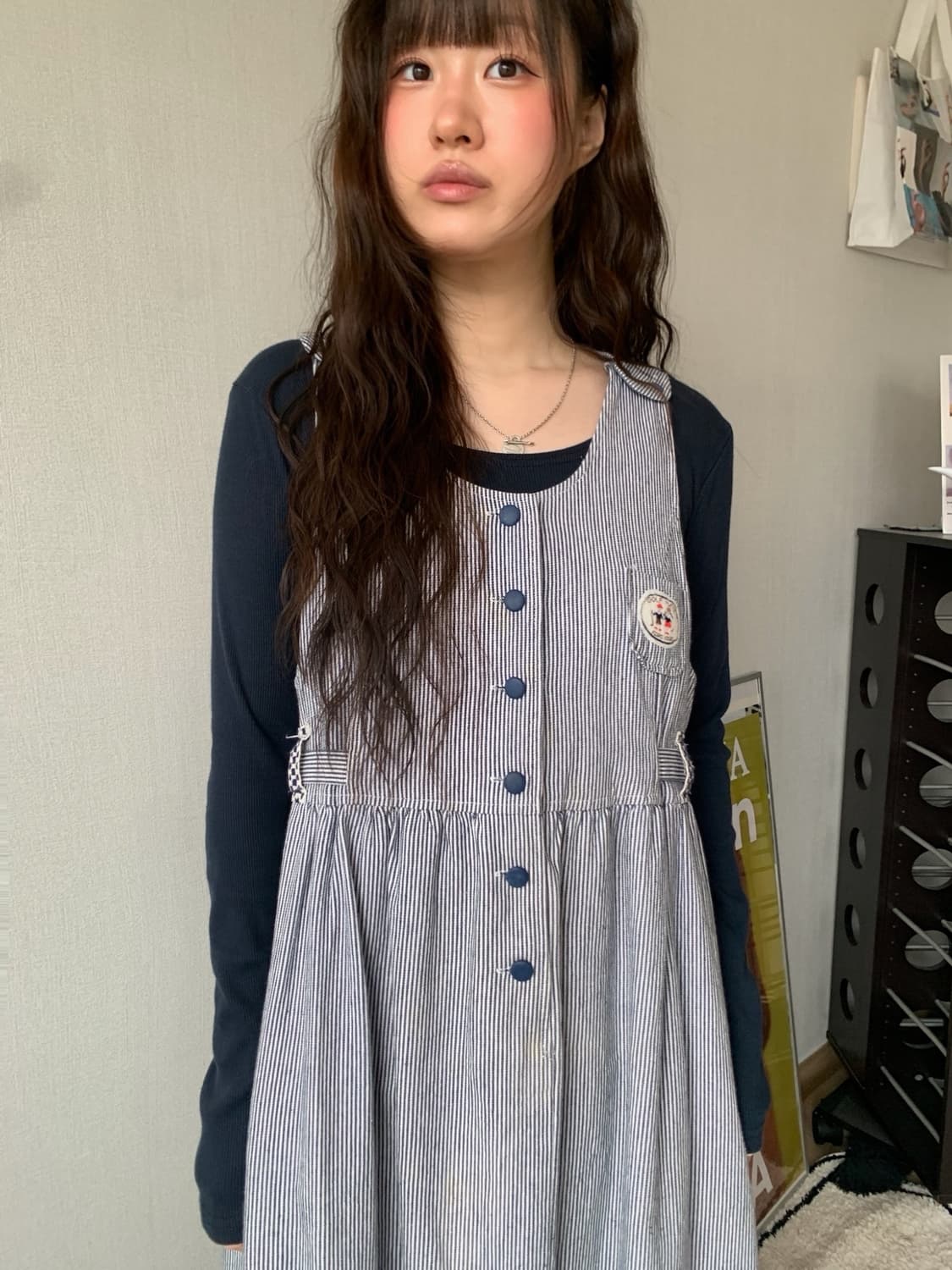 Hickory denim dress 상품이미지2