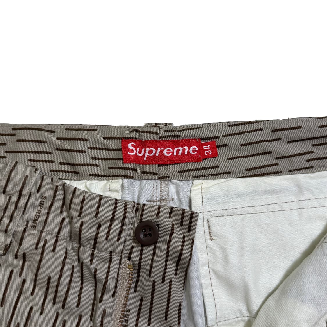 00‘s 올드 슈프림 레인드랍 카모 카고 팬츠 상품이미지6