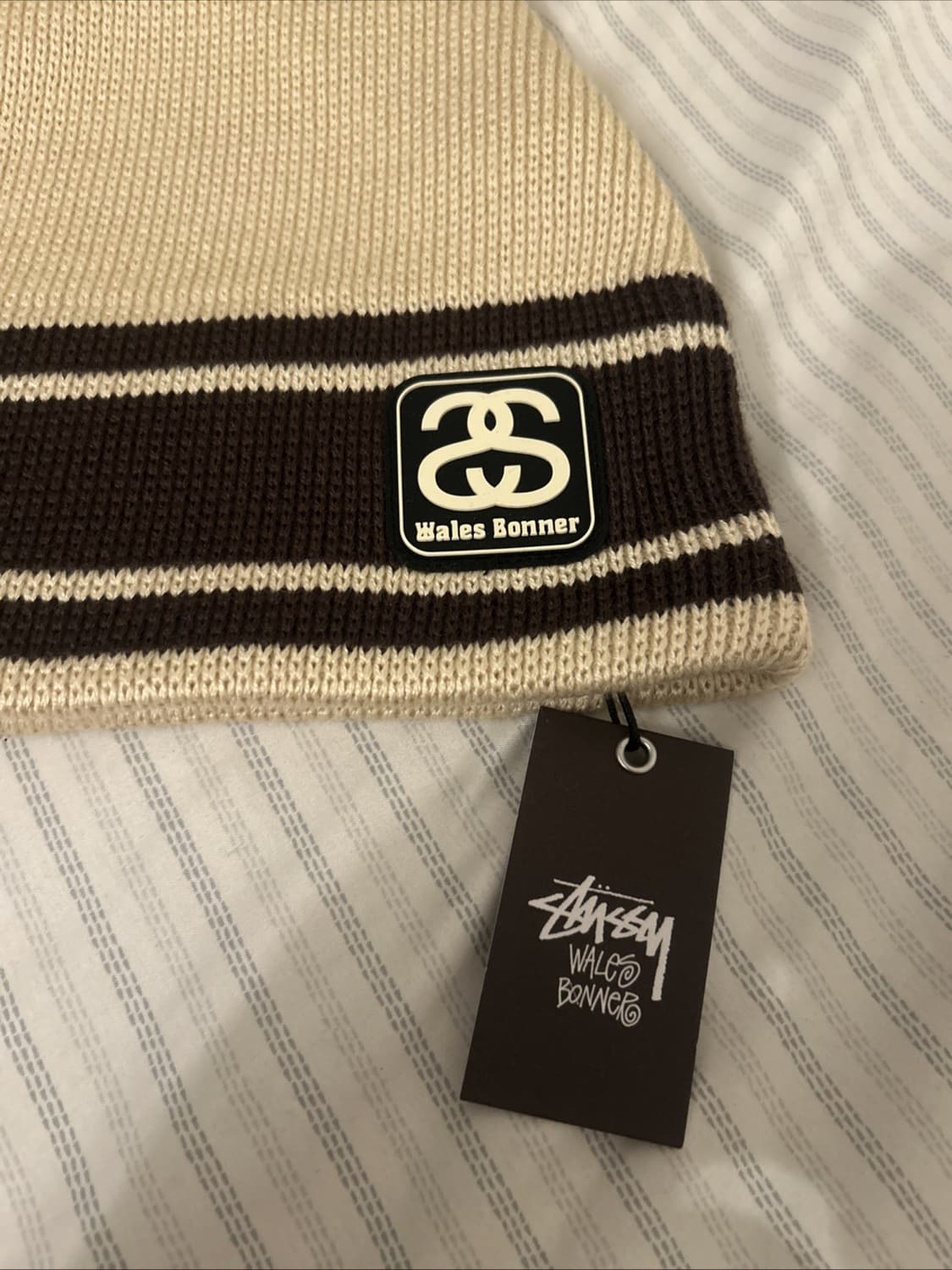스투시 x 웨일즈보너 컬래버 니트 비니 상품이미지2
