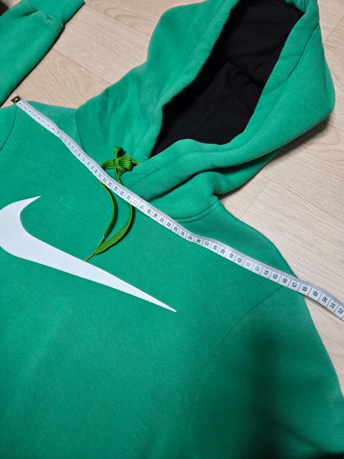 NIKE 스우시 후드 그린  상품이미지8