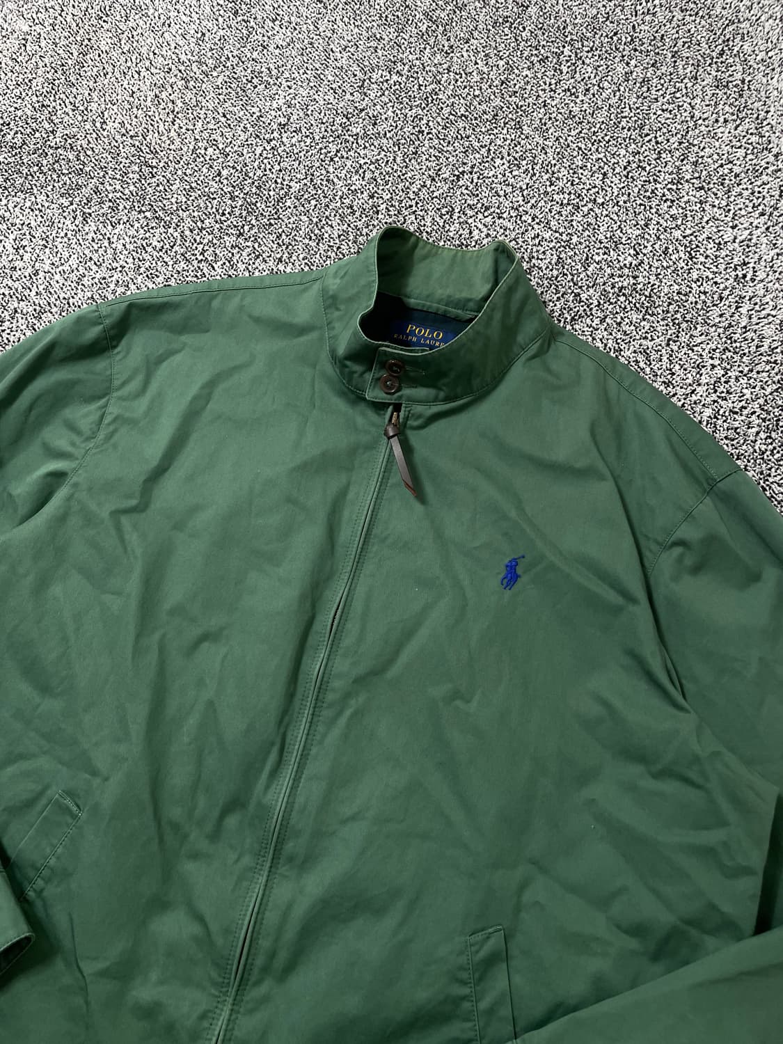 빈티지9. 폴로랄프로렌 바라쿠타 코튼 트윌 치노 재킷 점퍼 그린 상품이미지2