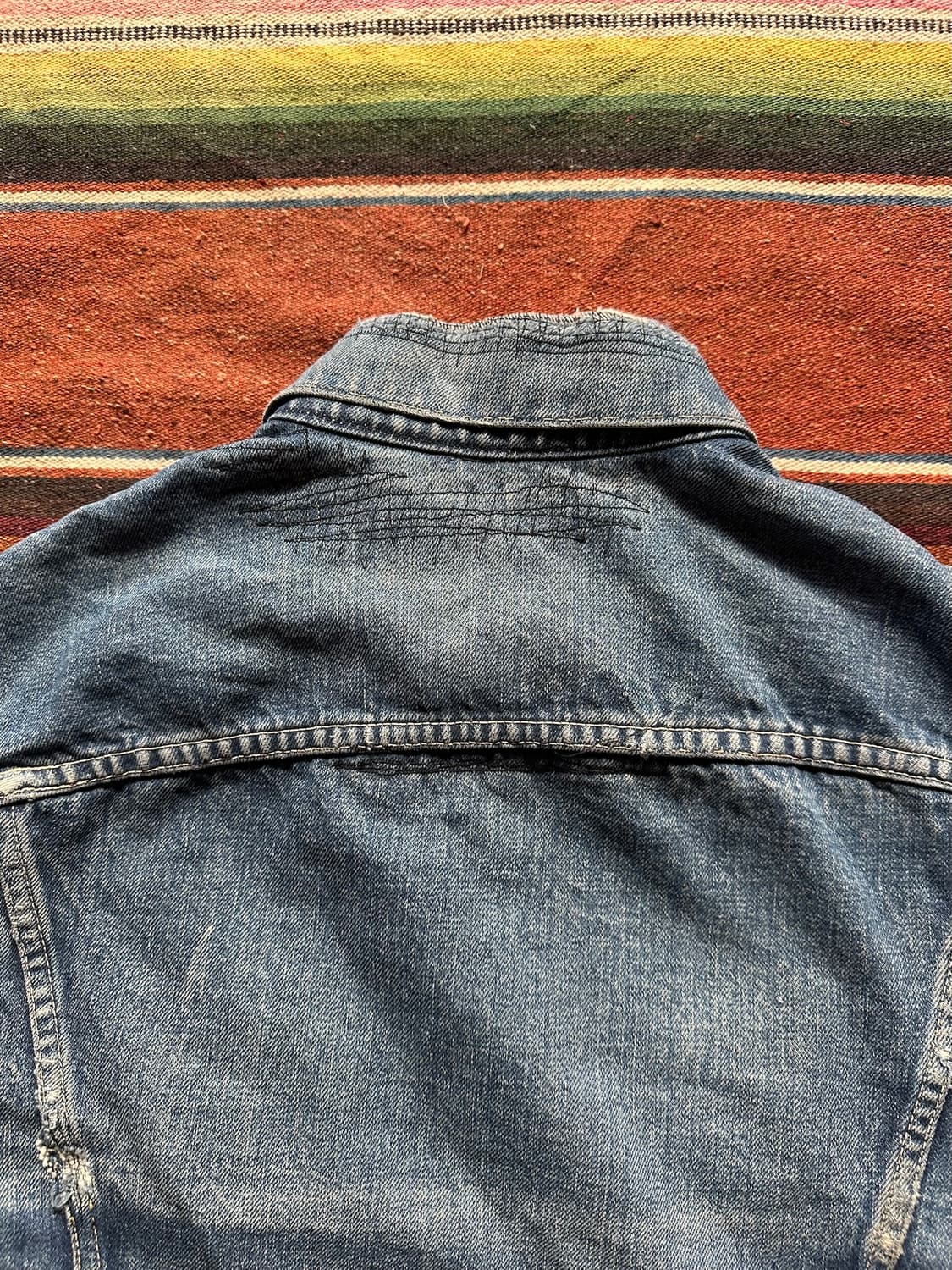 60s USA Levis 557xx 559xx Denim Jacket 상품이미지8