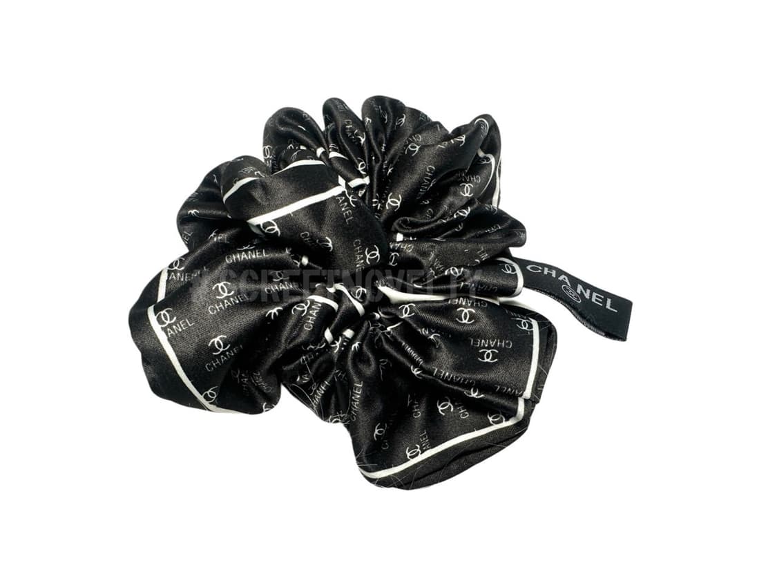 샤넬 헤어슈슈 블랙 상품이미지4