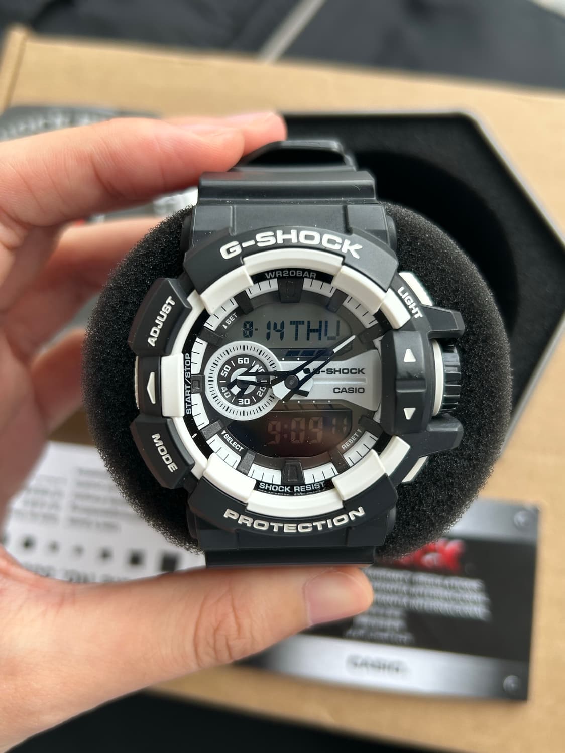 CASIO 지샥 GA-400-1A 빅페이스 하이퍼 컬러 상품이미지3