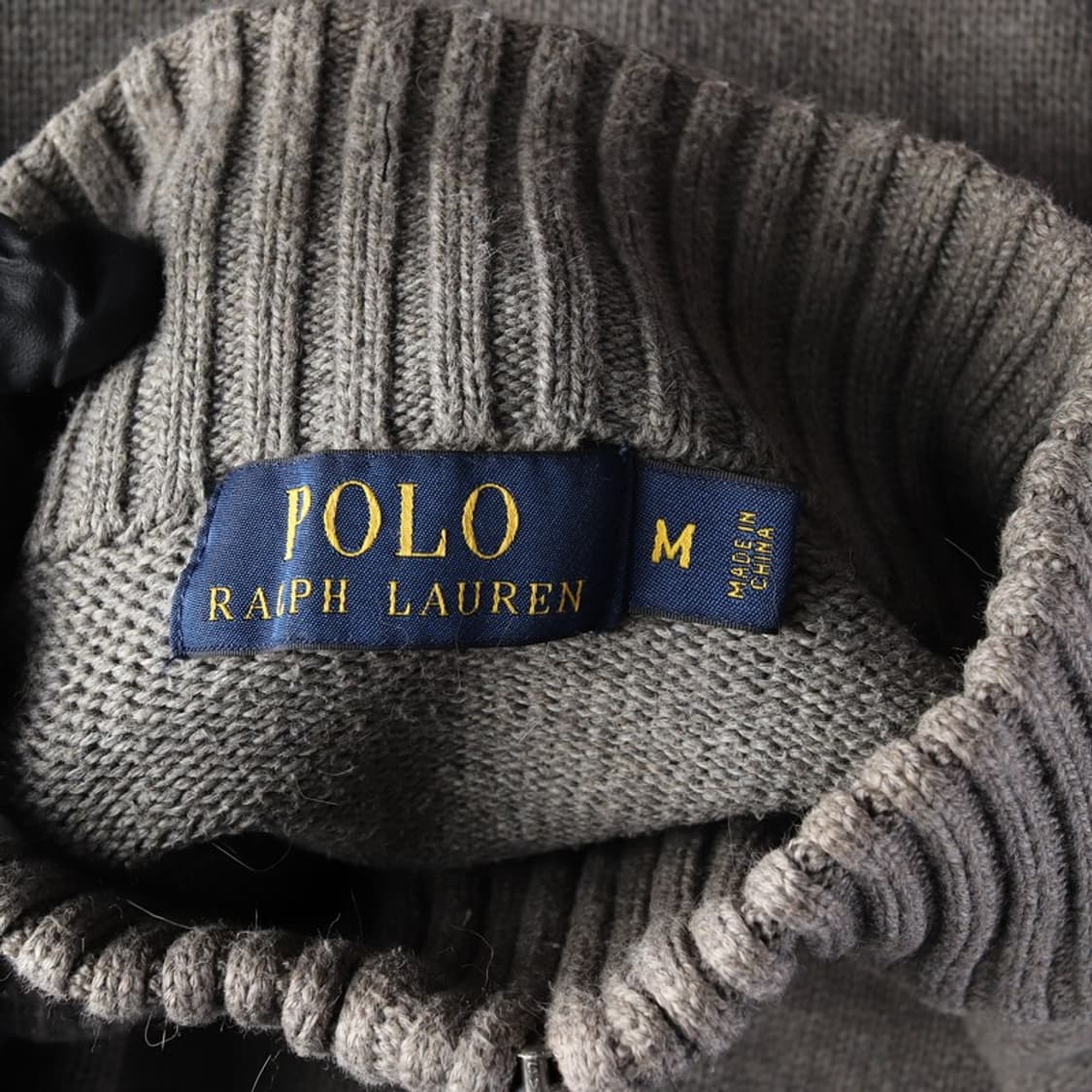 폴로 랄프로렌 그레이 포니 하프집업 니트 M 상품이미지5