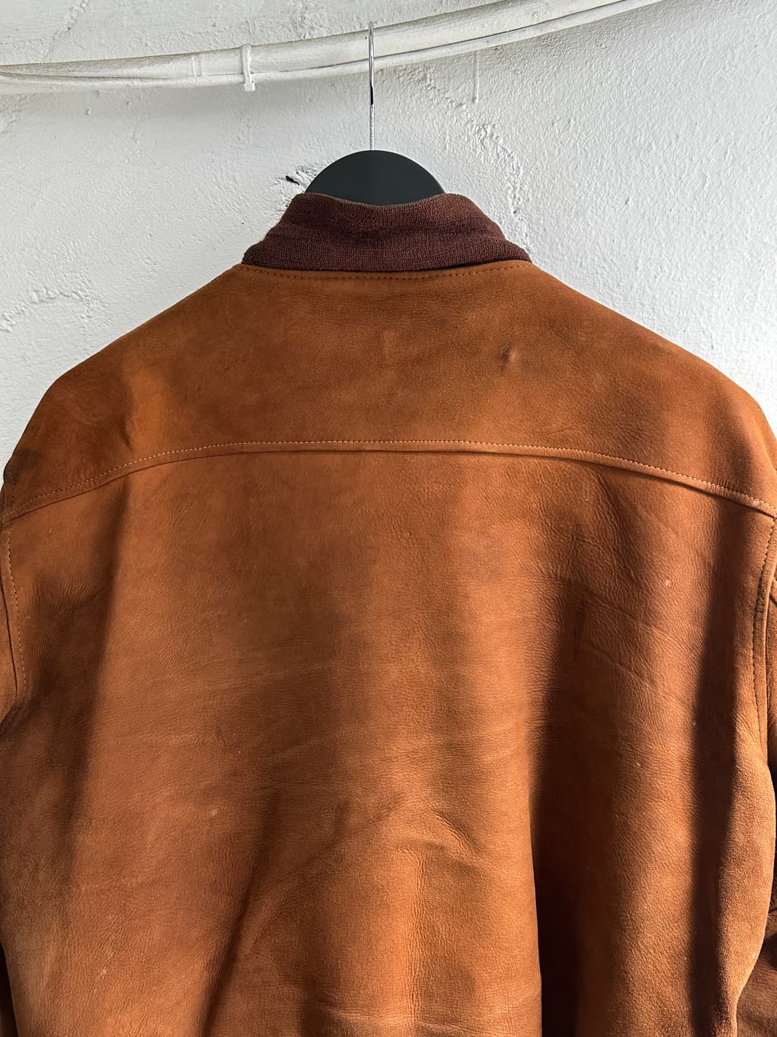 50's Sears Hercules 스웨이드 봄버 자켓 빈티지 레더 자켓 상품이미지6