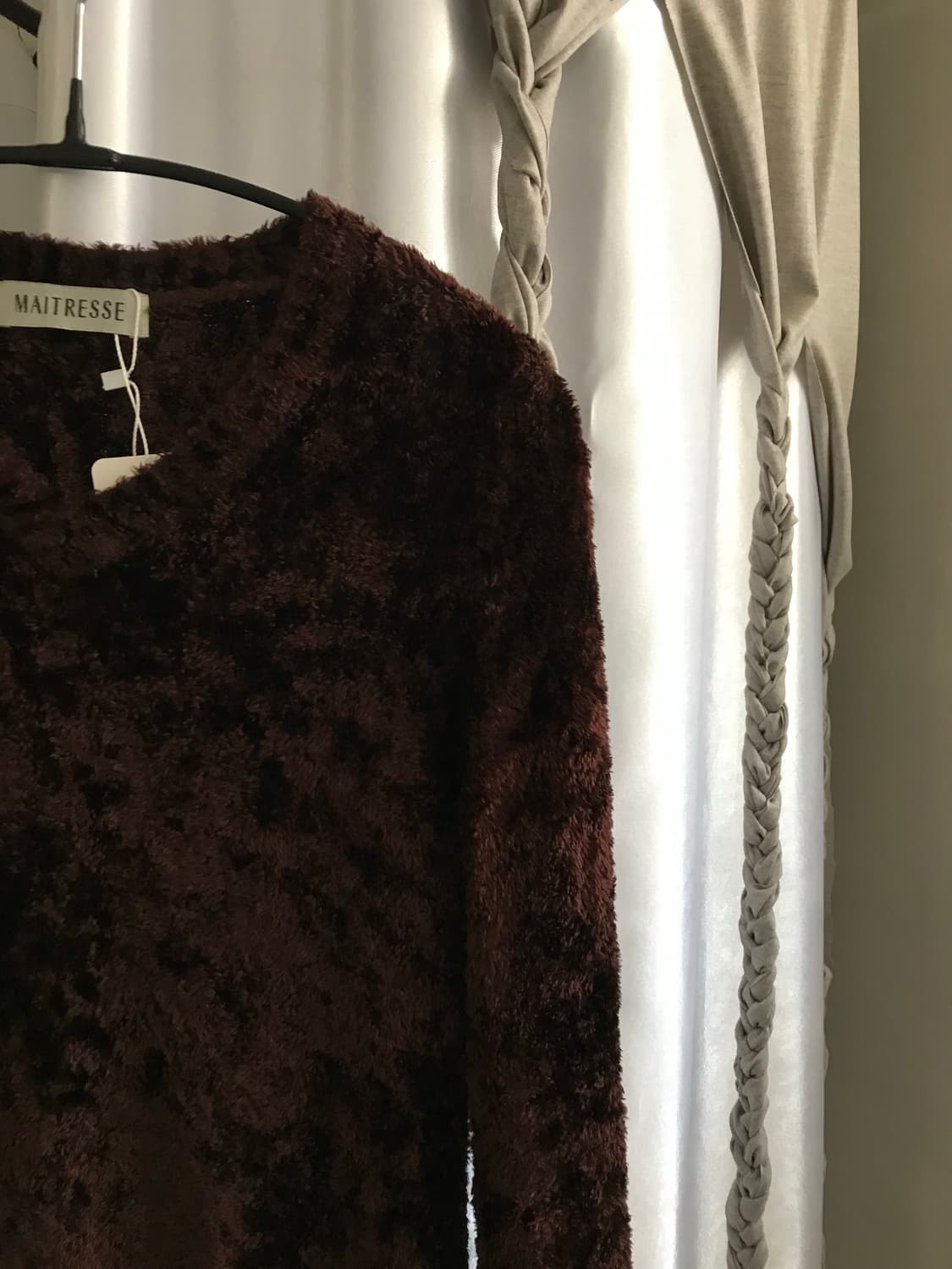 vintage brown fur top 상품이미지6