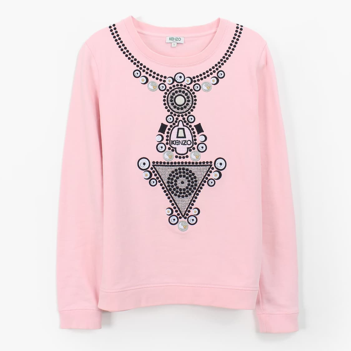 겐조 파리 핑크 자수 스웻셔츠 맨투맨  상품이미지1