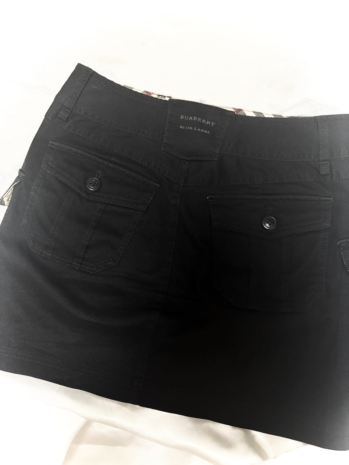 Burberry blue label black cargo skirt 상품이미지3