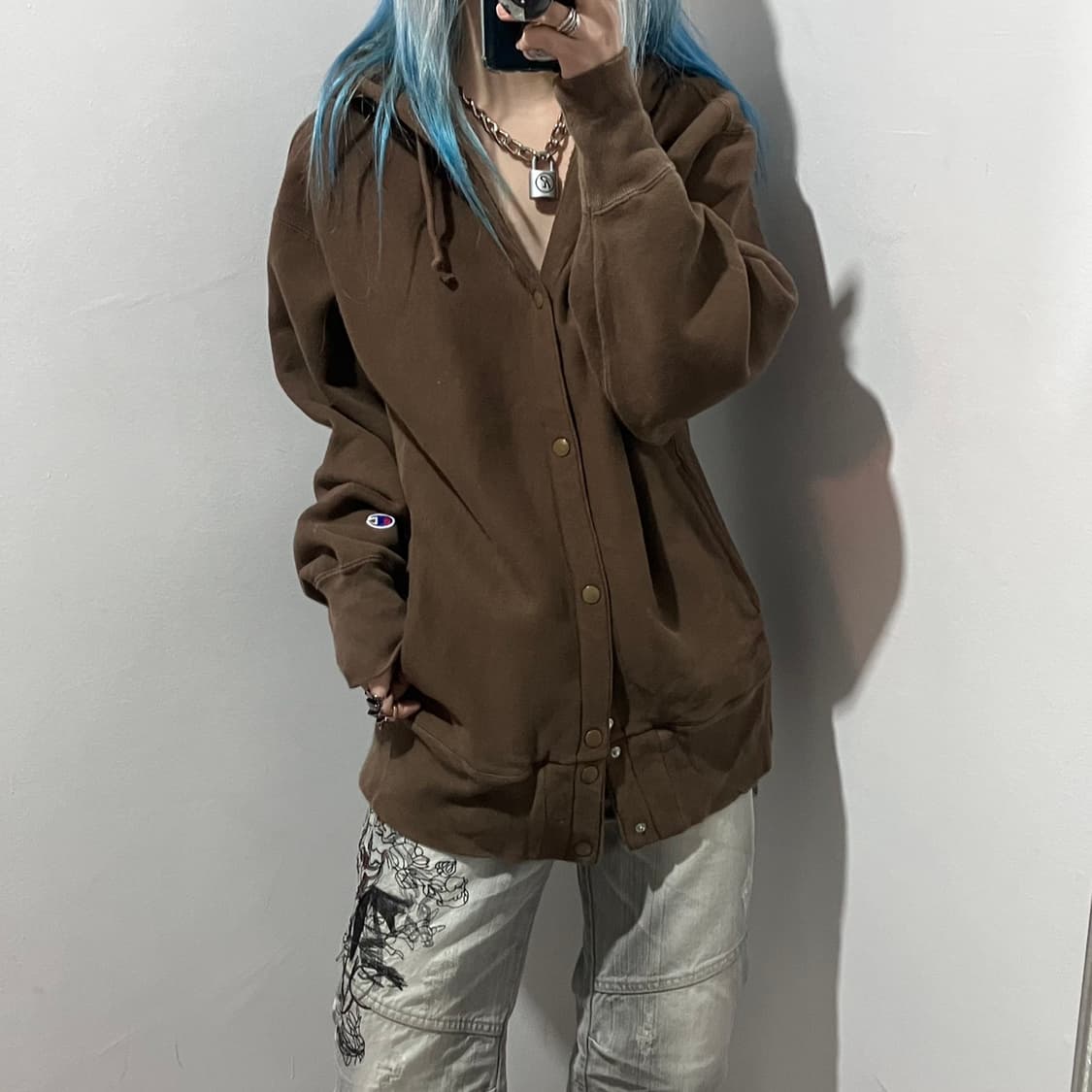 챔피온 리버스위브 후드자켓 상품이미지1