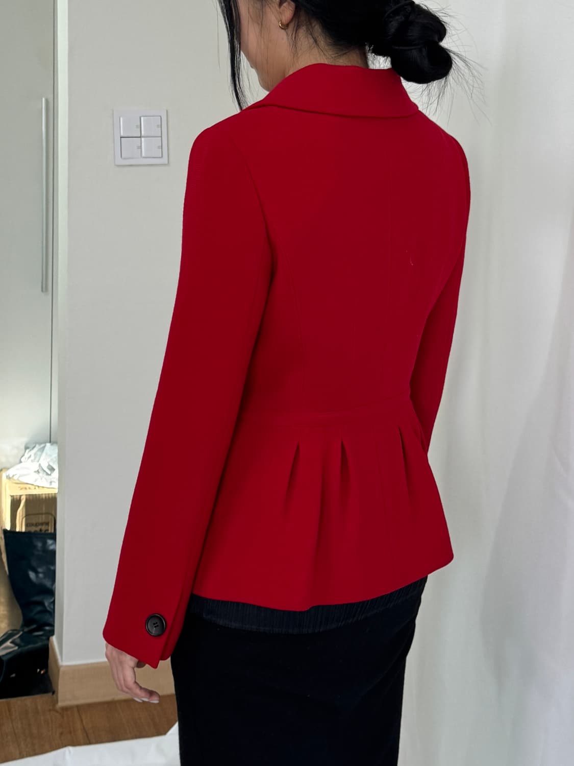 김영주 빈티지 레드 자켓 상품이미지6