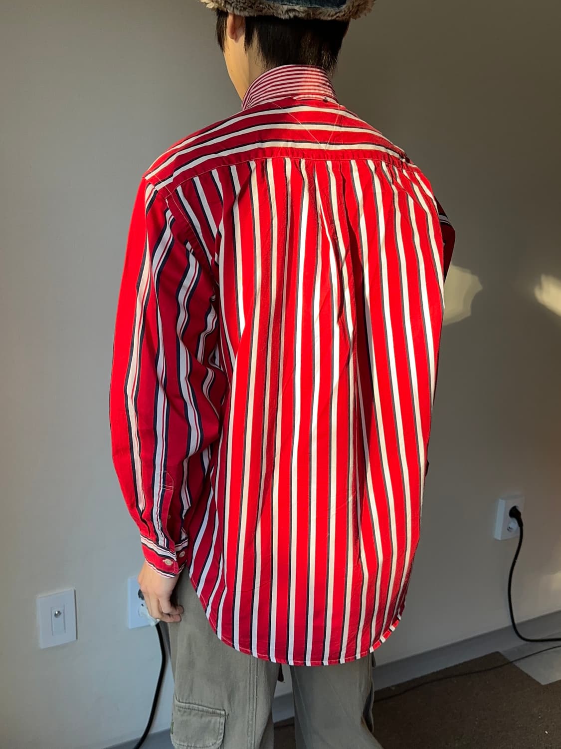 Tommy Hilfiger 이레귤러 스트라이프 셔츠 상품이미지6