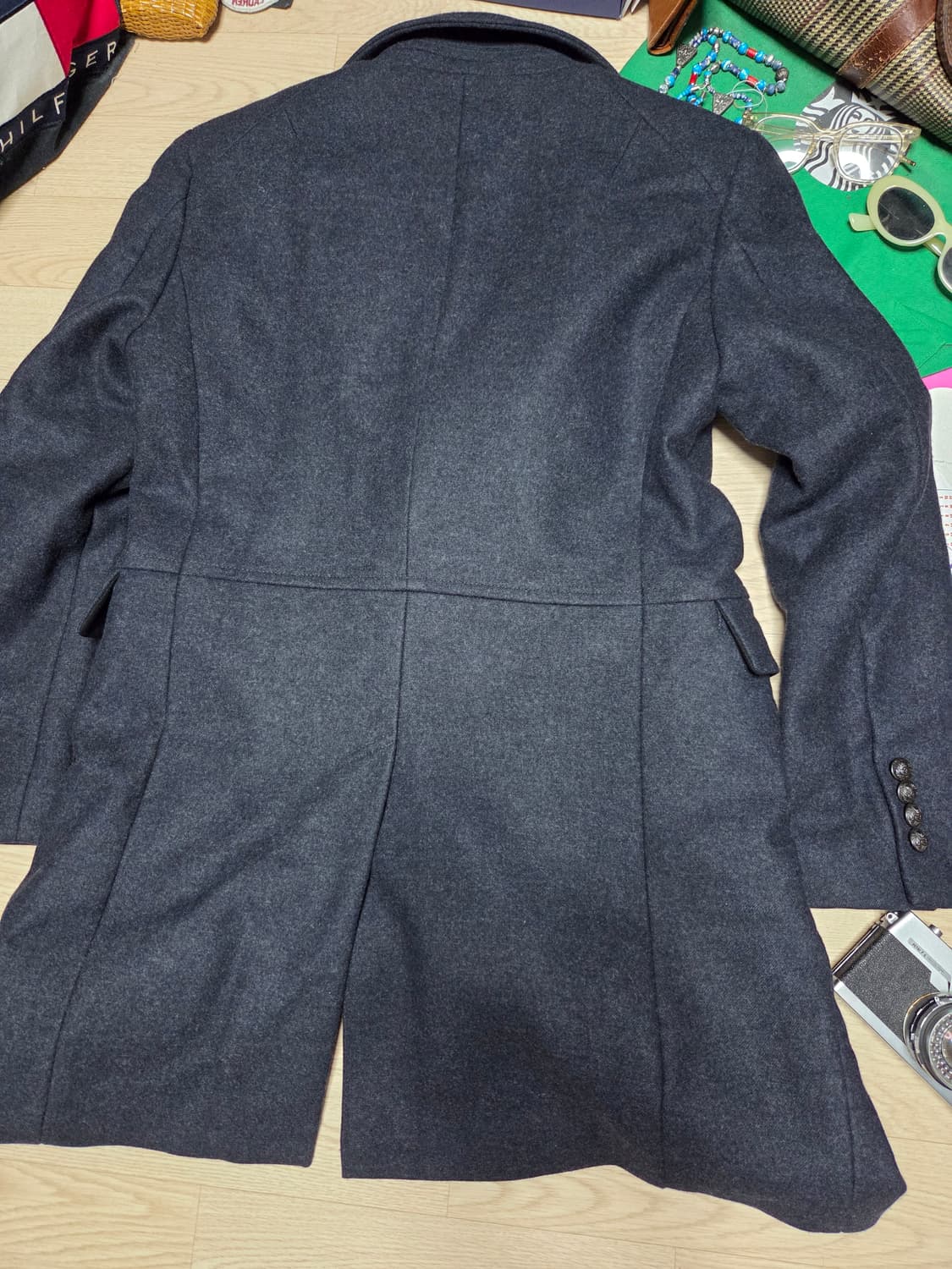 TIME HOMME 울 캐시미어 코트 타임 상품이미지8