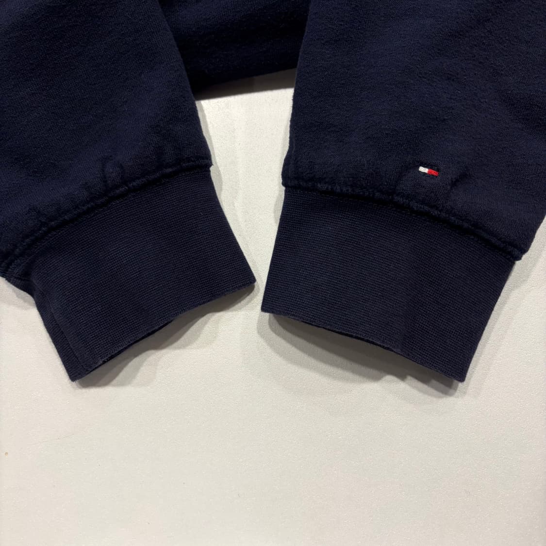 [M] 타미힐피거 네이비 기모 후드집업 C205 상품이미지5