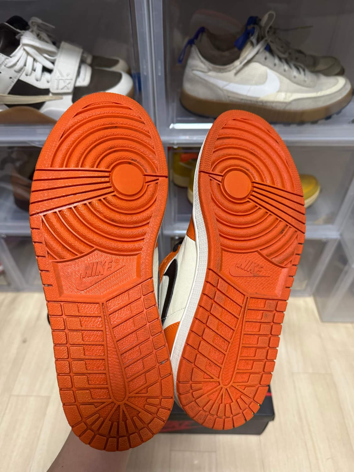 조던 1 레트로 하이 OG 리버스 쉐터드 백보드 265 상품이미지6