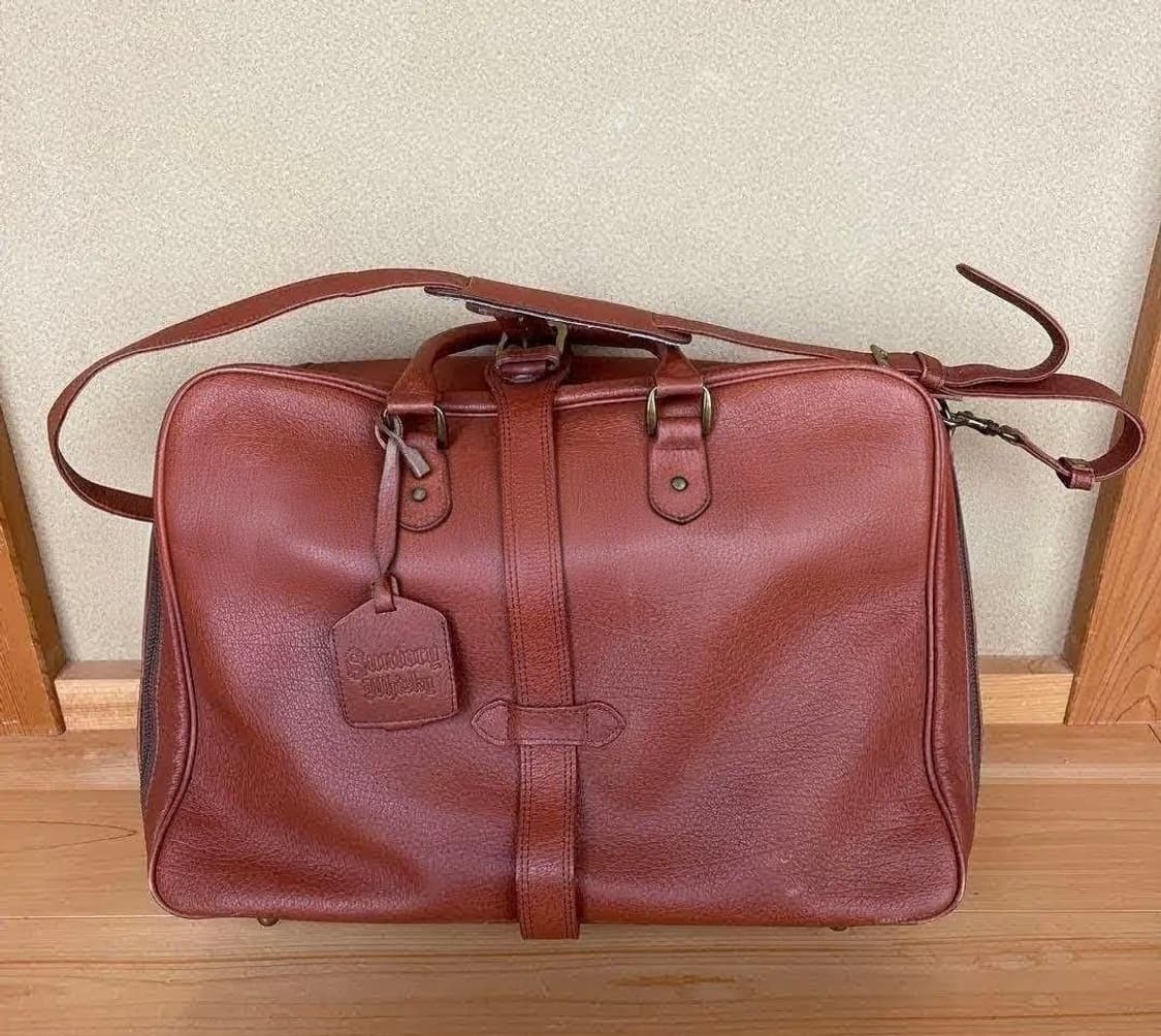 요시다 포터 x순토리 위스키 레더 보스톤백 상품이미지2