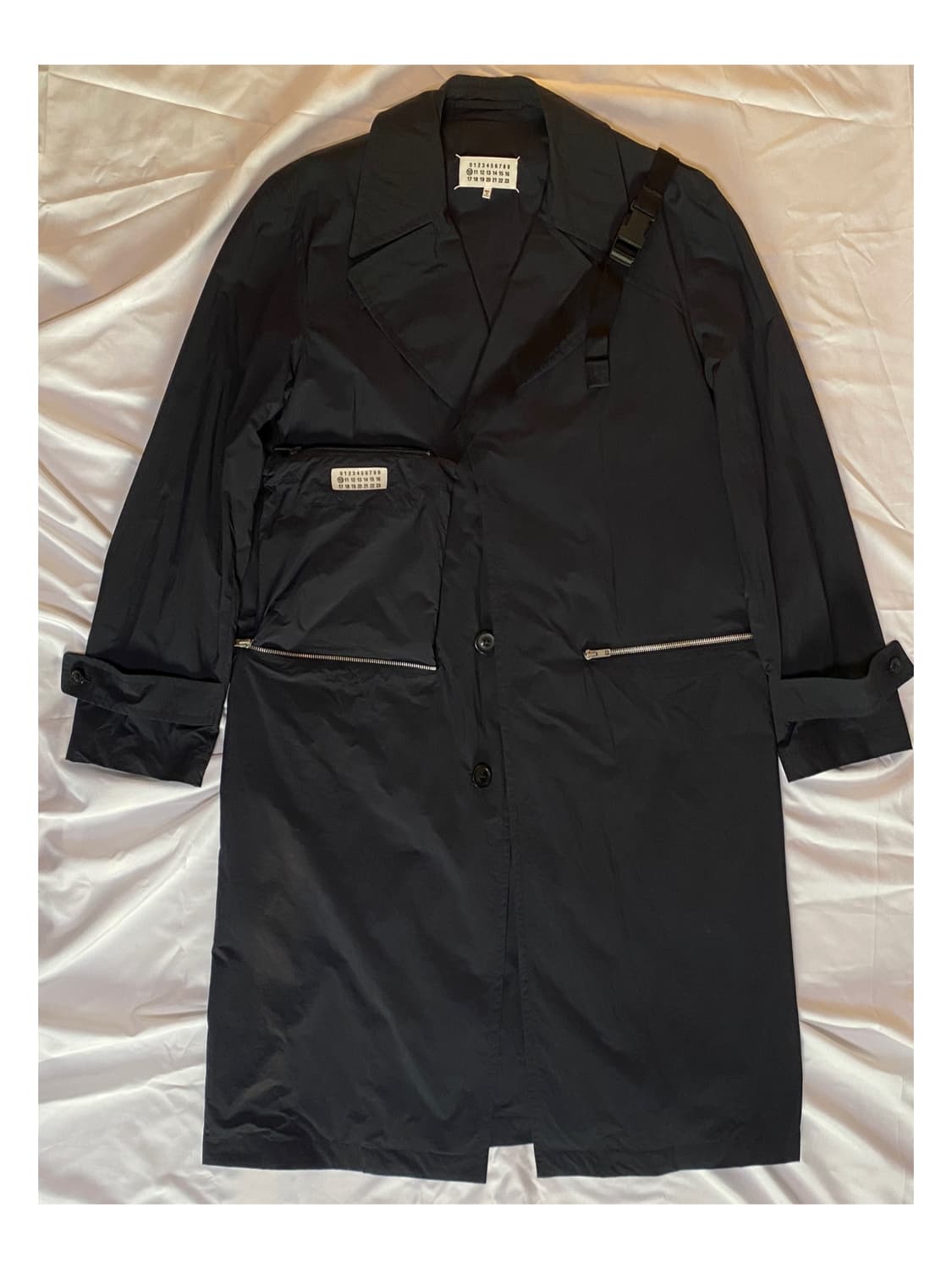 마르지엘라 백스티치 트렌치 코트 패커블 밀리터리 자켓 상품이미지5