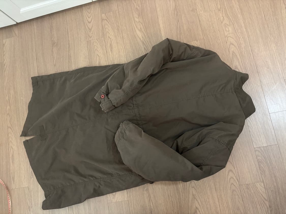 슬로우앤드 야상 롱패딩 여성 프리사이즈 내피탈착 가능 상품이미지3