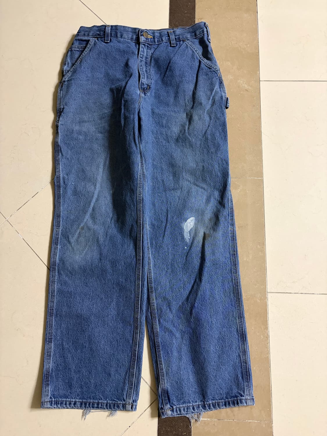 칼하트 데님 싱글니 상품이미지2